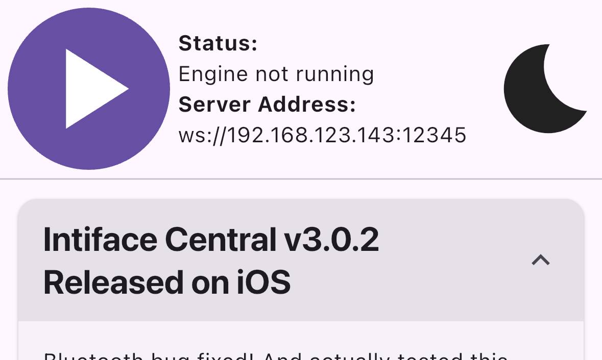 Intiface Central Mobile